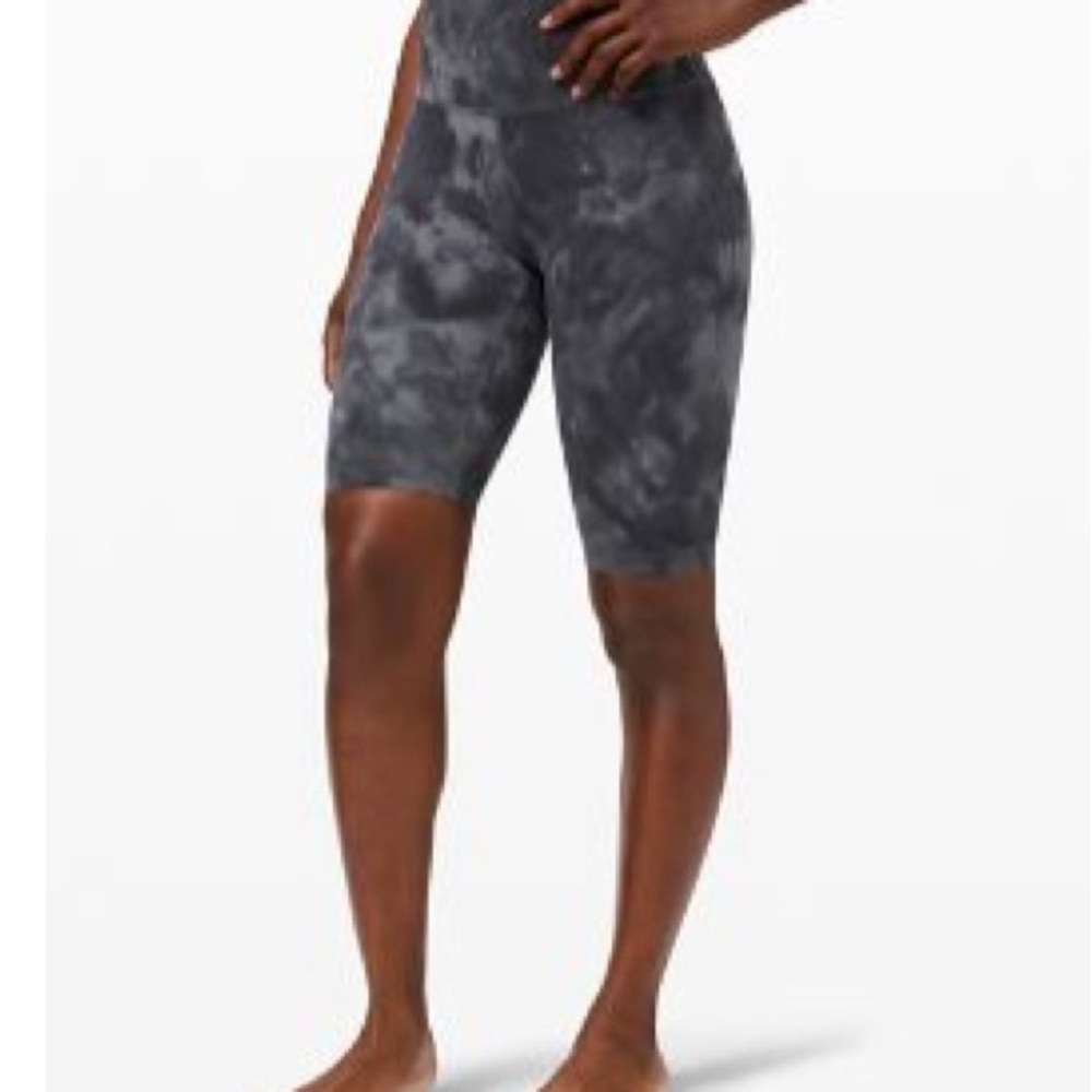 Lululemon Tie-Dye Biker Shorts